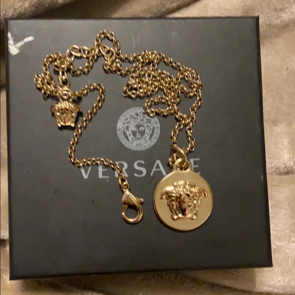 Versace Medusa Head Necklace